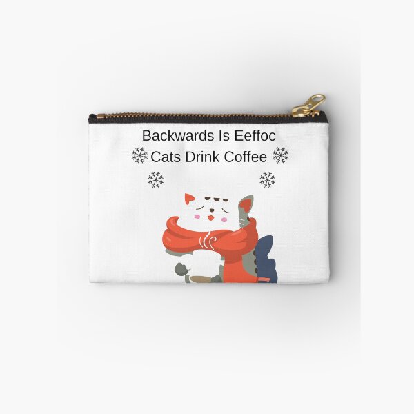 Item preview, Coffee Spelled Backwards Is Eeffoc Cats Drink,Coffee Funny,Coffee Vintage Funny, designed and sold by piskwi.