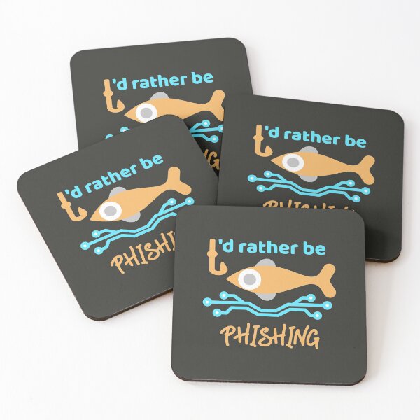 Item preview, I'd rather be phishing - Computer Security day design designed and sold by wingdingr.