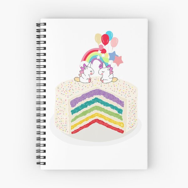 Item preview, unicorn rainbow birthday cake designed and sold by Catherine  Milchard.