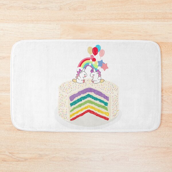 Item preview, unicorn rainbow birthday cake designed and sold by Catherine  Milchard.