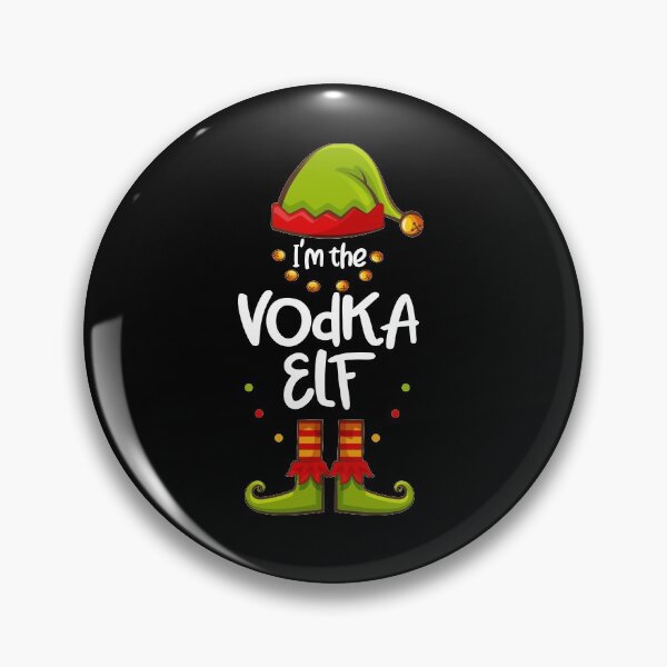 Artikelvorschau, Vodka Elf Weihnachtself entworfen und verkauft von ElBeDesigns.