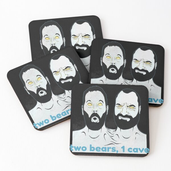Item preview, 2 bears 1 cave fanart designed and sold by RB-Store.