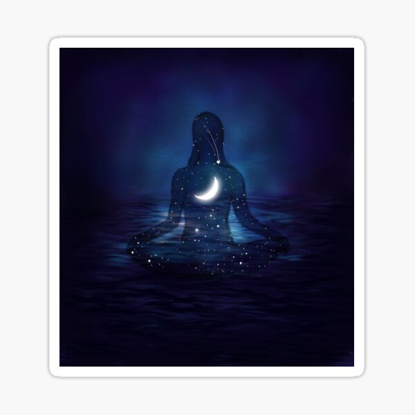 A universe in the universe Sticker