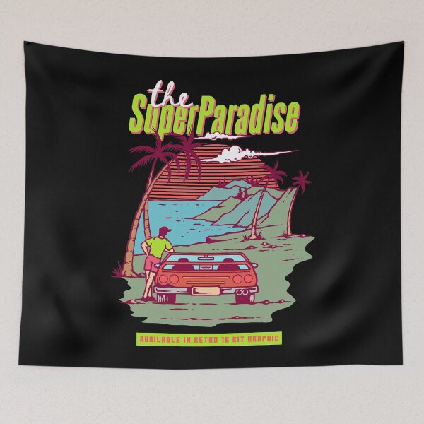 Item preview, 16-Bit Super Paradise designed and sold by TrillDeliRyan.