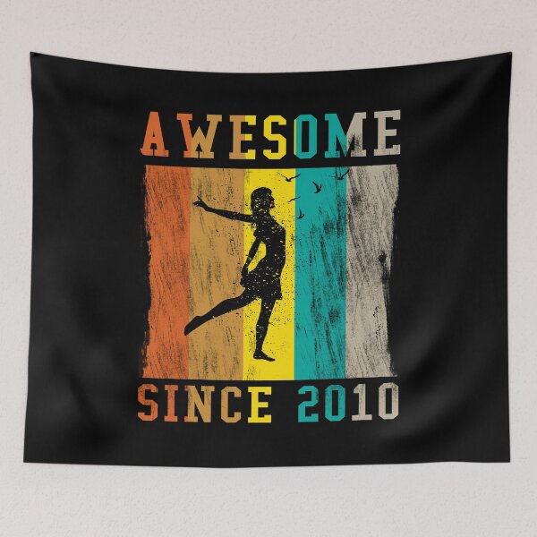 Item preview, Vintage Awesome Since 2010 Birthday Gift designed and sold by ElBeDesigns.
