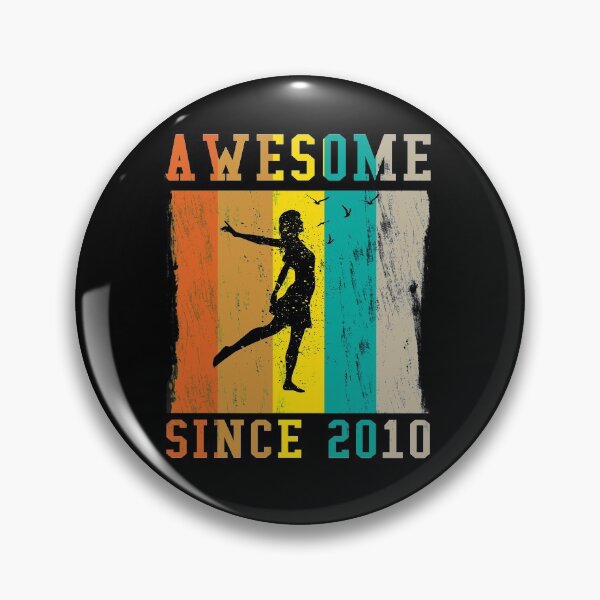 Item preview, Vintage Awesome Since 2010 Birthday Gift designed and sold by ElBeDesigns.