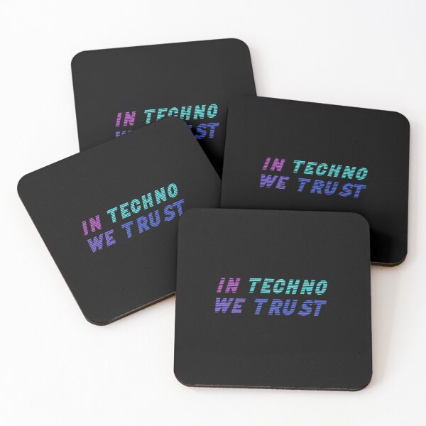 Item preview, In Techno We Trust designed and sold by FitFabFunny.