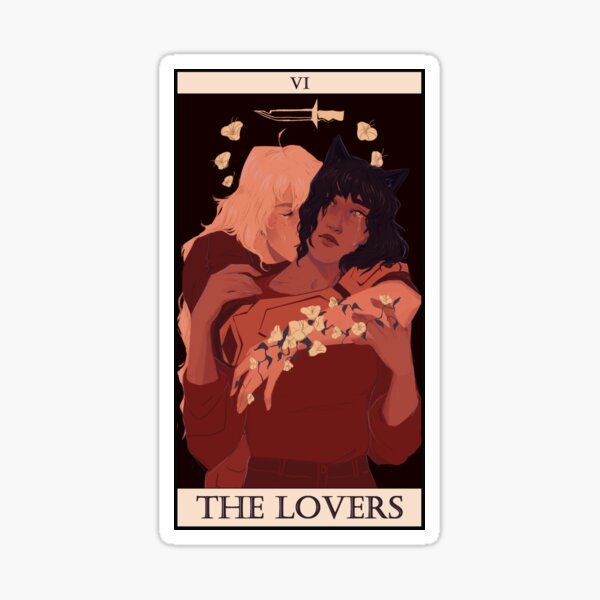 the lovers - take it from your grave Sticker