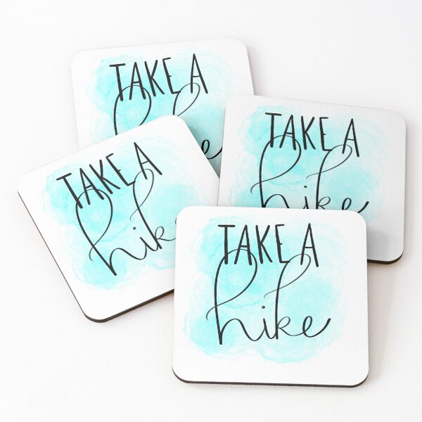 Item preview, Take a Hike in Teal/Blue designed and sold by pdaniels.