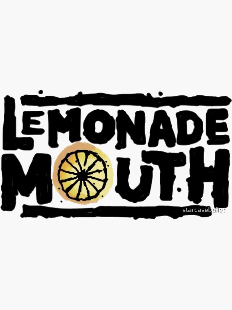 "Lemonade Mouth Logo" Sticker for Sale by starcaseballet Redbubble