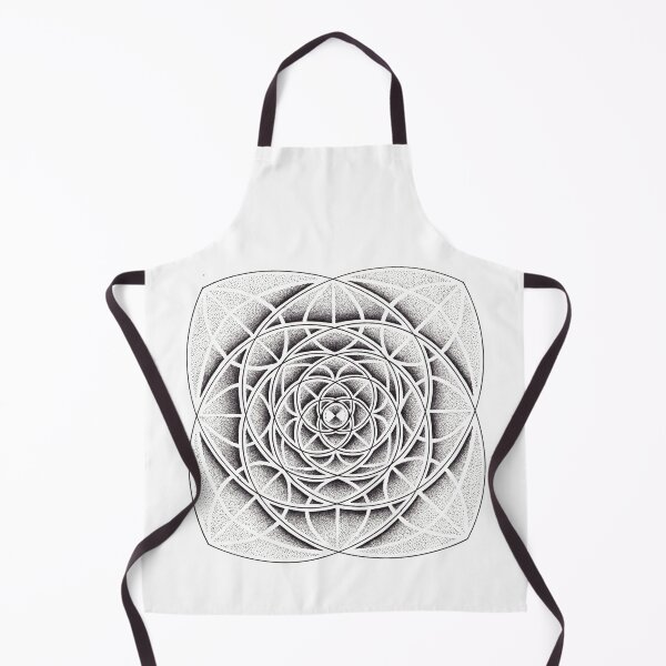 Item preview, Fibonacci Spiral Mandala designed and sold by René Voortwist Pen and Ink art.
