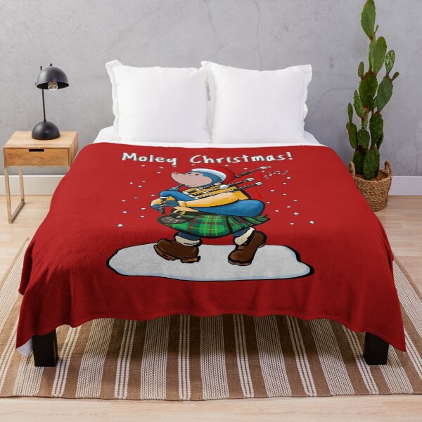 Item preview, The Scottish Mole Of Kintyre Wishes You Merry Christmas! designed and sold by brodyquixote.