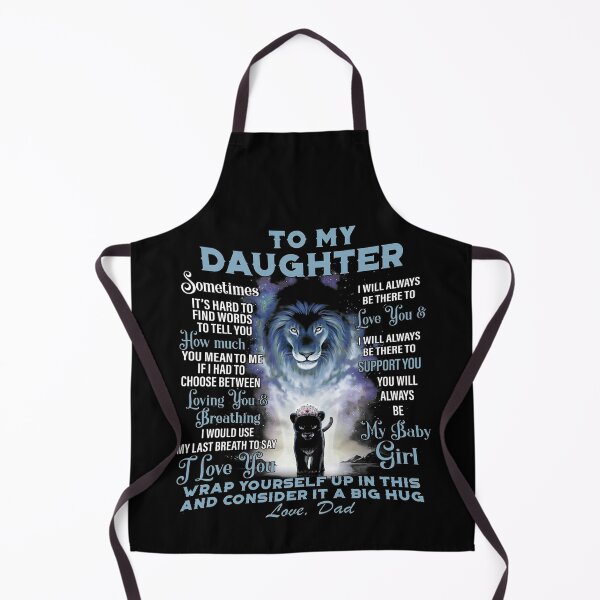 Item preview, TO MY DAUGHTER SOmetimes it's hard to find words to tell you - Love Dad designed and sold by ThomasTrump.