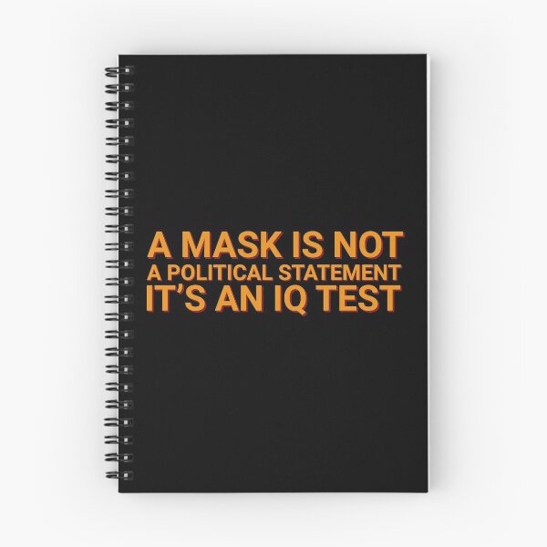 Item preview, A Mask Is Not A Political Statement Coronavirus designed and sold by Sour Soul.