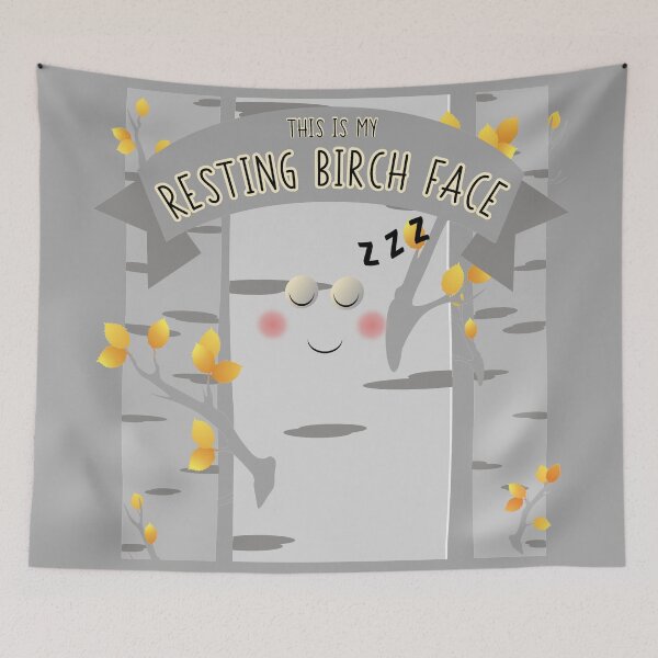 Item preview, CUTE CHRISTMAS - RESTING BIRCH FACE designed and sold by Cr1sV.