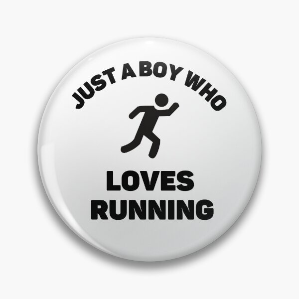 Item preview, Just a boy who loves running designed and sold by TheGreenGoat.