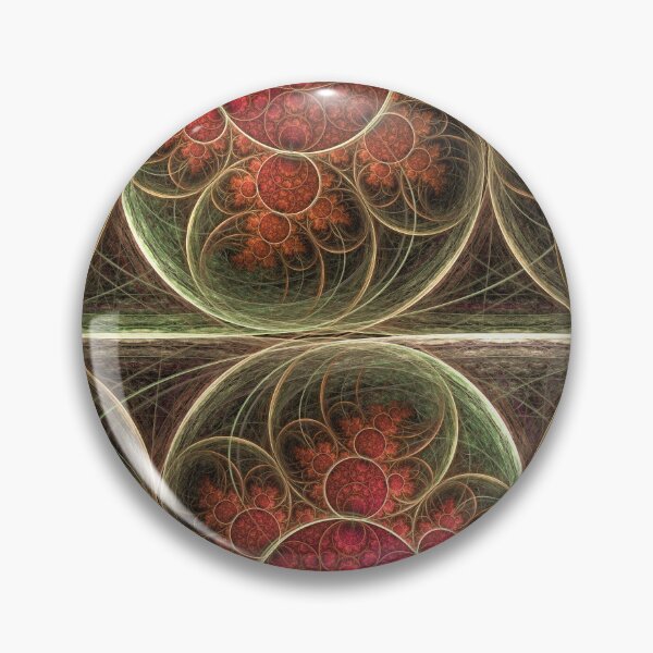 Item preview, Never ending, fractal abstract art with circles designed and sold by walstraasart.