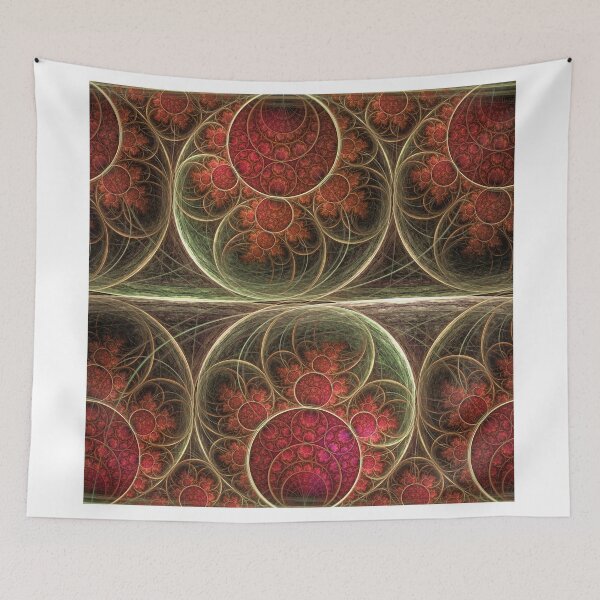 Item preview, Never ending, fractal abstract art with circles designed and sold by walstraasart.