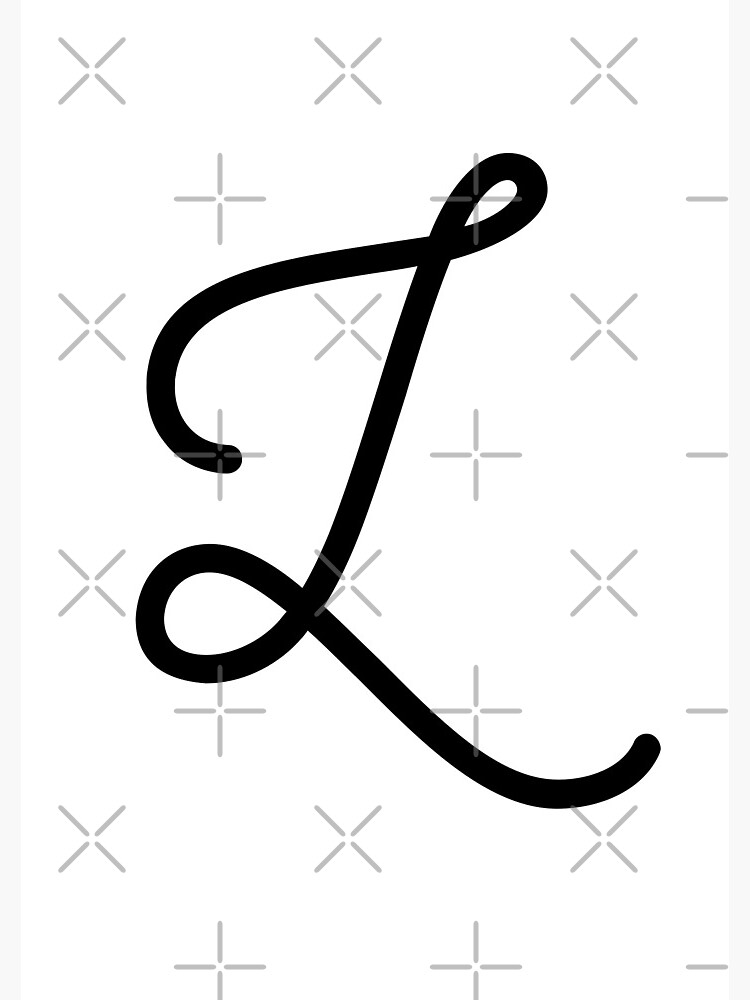 Cursive L