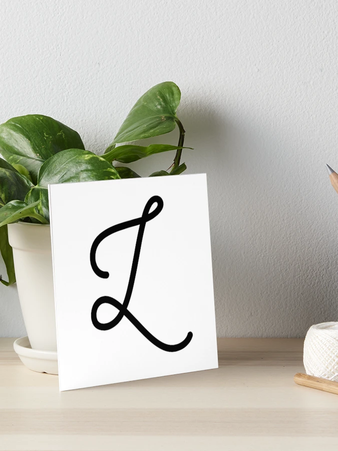 Cursive L