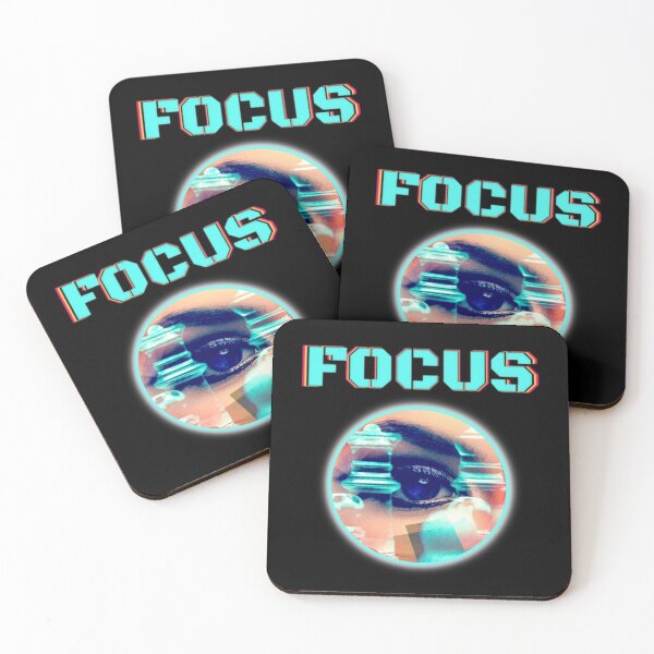 Item preview, Focus eye future chess piece lettering designed and sold by Zwuck.