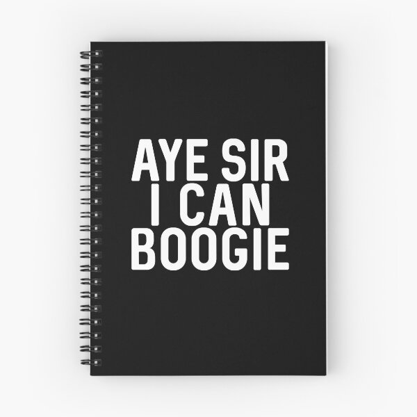 Item preview, Aye Sir I Can Boogie, Scottish Football Slogan Design designed and sold by MacPean.