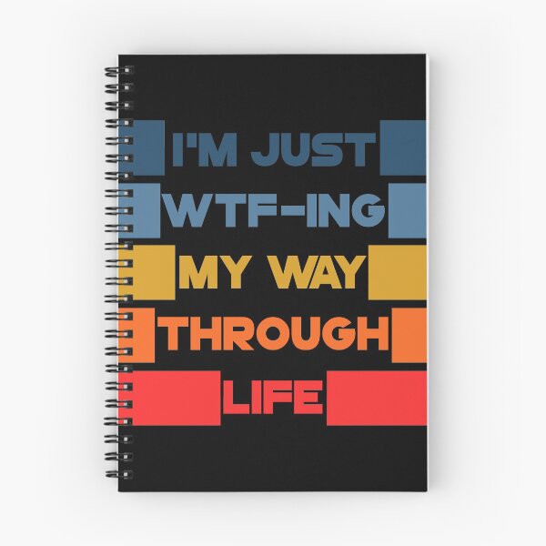 Item preview, i am Just Wtf-ing My Way Through Life designed and sold by Alaadin Bendali Braham.