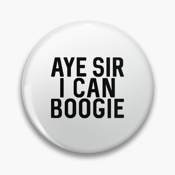 Item preview, Aye Sir I Can Boogie, Scottish Football Slogan Design designed and sold by MacPean.