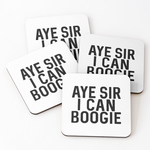 Item preview, Aye Sir I Can Boogie, Scottish Football Slogan Design designed and sold by MacPean.