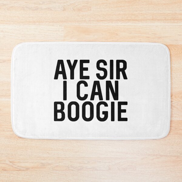 Item preview, Aye Sir I Can Boogie, Scottish Football Slogan Design designed and sold by MacPean.