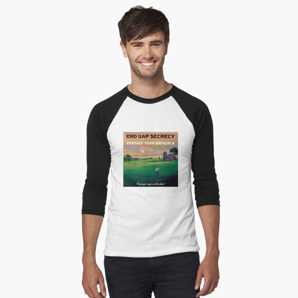 Item preview, Baseball ¾ Sleeve T-Shirt designed and sold by ToInfinity.
