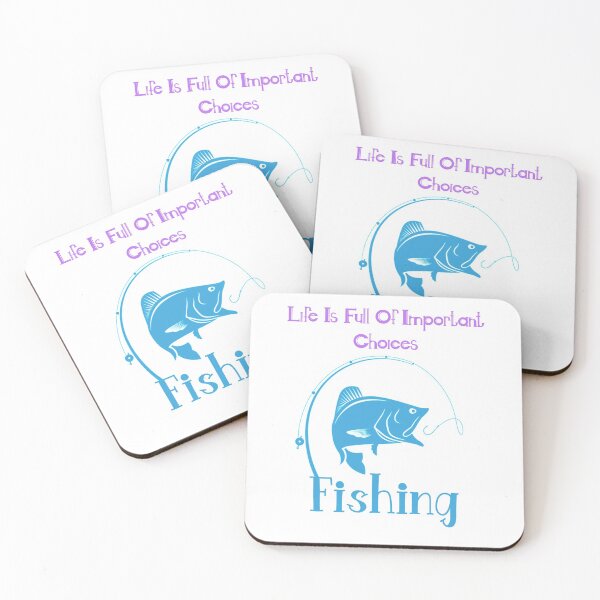 Item preview, Life Is Full Of Important Choices Fishing, Awesome gift for Fishing Lover  designed and sold by abdelhak2005.
