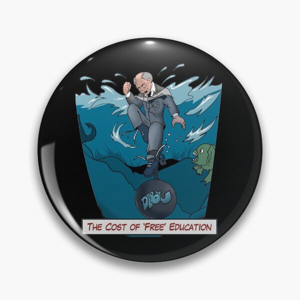 Item preview, The Cost Of Free Education Is Heavy Debt designed and sold by AnarchyDream.