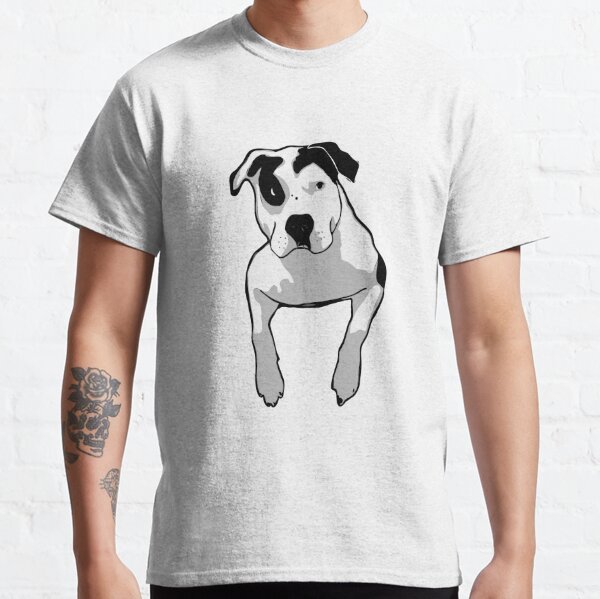 Pit Bull Kindershirt buntes Hunde Motiv T-Shirt Kinder Pitbull Hundeshirt Hund