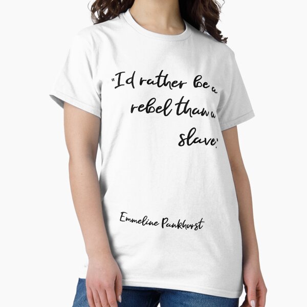 Vista previa del artículo con la obra «Prefiero ser un rebelde que un esclavo.», diseñado y vendido por pipeswitz.