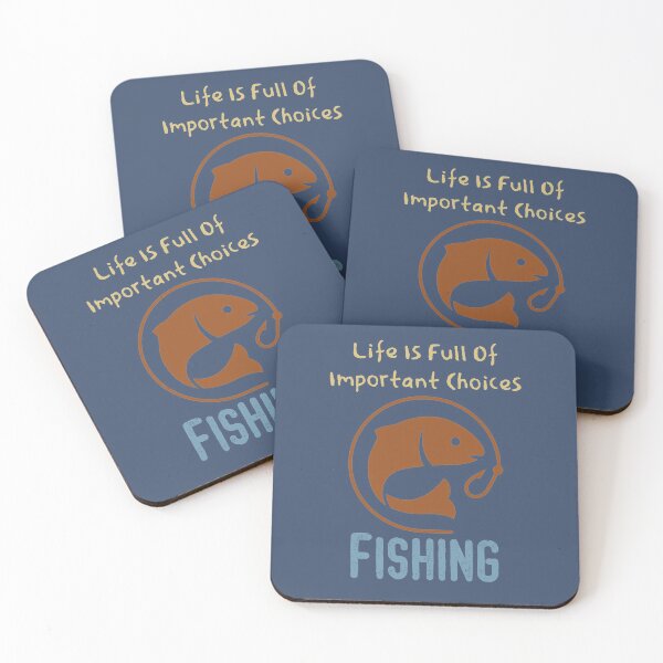 Item preview, Life Is Full Of Important Choices Fishing, Awesome gift for Fishing Lover  designed and sold by abdelhak2005.