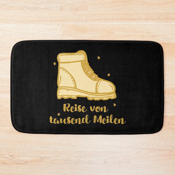 Item preview, Journey of a thousand miles | German hiking designed and sold by Ainbowz-Artwork.