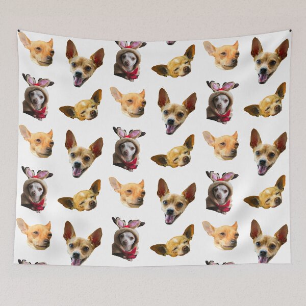Item preview, Meme Chihuahuas Dog Faces Sticker Packs Animal Pattern designed and sold by acatalepsys.