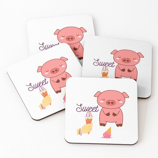 Item preview, Pig - Sharing Caring designed and sold by ActRightToday.