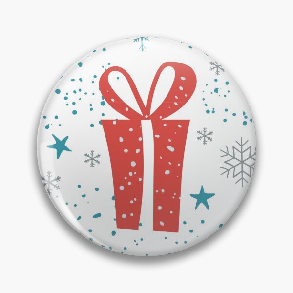 Item preview, Winter Gift Christmas seamless pattern. red gifts, blue snowflakes on white background. Christmas seamless pattern designed and sold by Olgus.