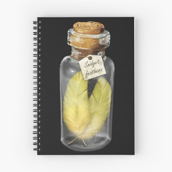 Item preview, Golden Snidget Feathers *ethically sourced* designed and sold by drawnexplore.