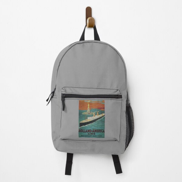 Item preview, retro classic Holland America Line poster designed and sold by CorasPosters.