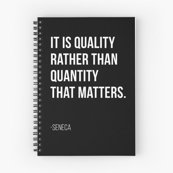 Item preview, Seneca Stoic Philosophy - Quality over Quantity designed and sold by T UNIQUE.