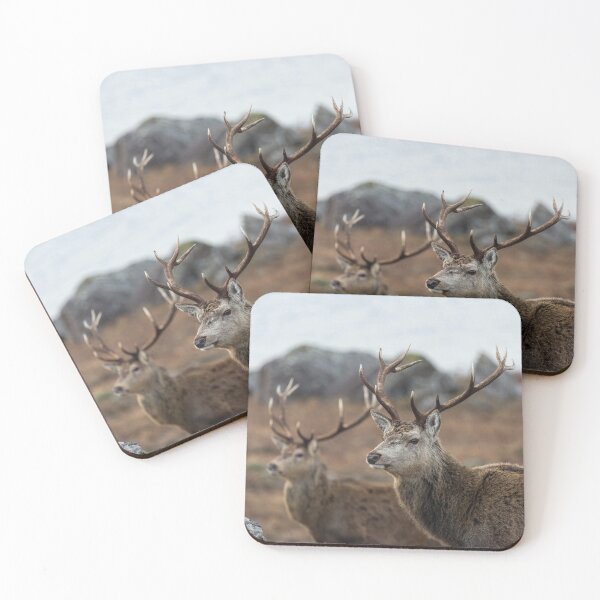 Item preview, Red Deer Stags in Scotland designed and sold by derekbeattie.