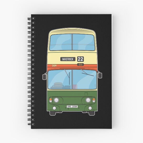 Item preview, Grampian Regional Transport (GRT) Atlantean Bus 209 ORS209R Aberdeen 80s 90s  Illustration designed and sold by BFXIII.