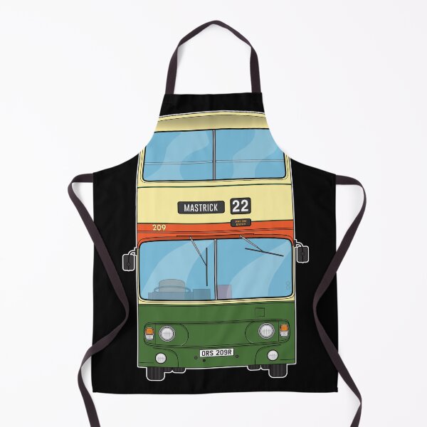 Item preview, Grampian Regional Transport (GRT) Atlantean Bus 209 ORS209R Aberdeen 80s 90s Illustration designed and sold by BFXIII.