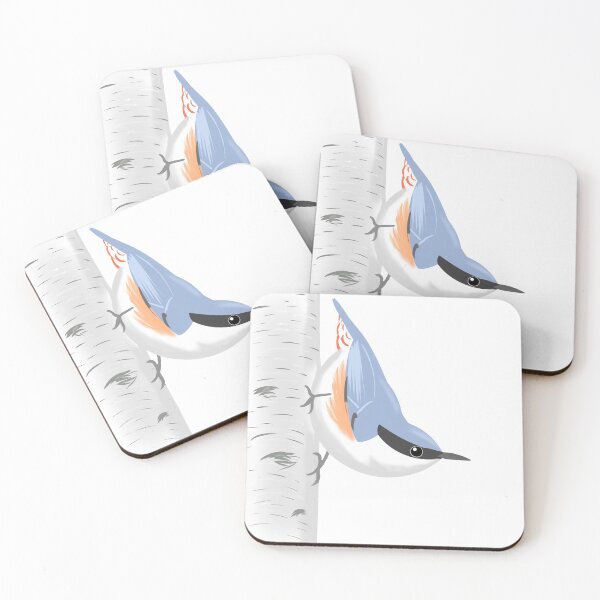 Item preview, Eurasian nuthatch designed and sold by ZolinStudio.