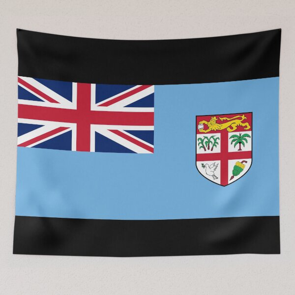 Item preview, Fijian Flag designed and sold by TinaJostDesigns.
