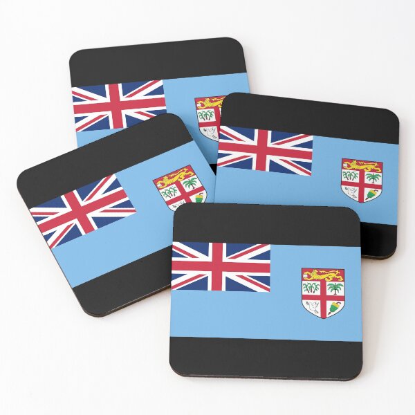 Item preview, Fijian Flag designed and sold by TinaJostDesigns.