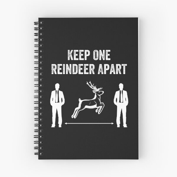 Item preview, Keep One Reindeer Apart, Funny Christmas gift designed and sold by ollalla.